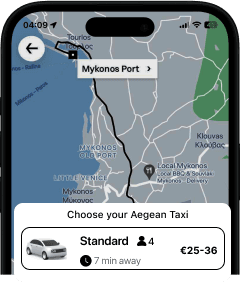 picture of mobile screen representing booking steps